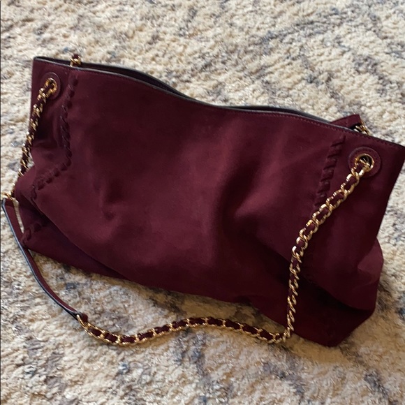 Suede Tory Burch bag - Picture 3 of 3